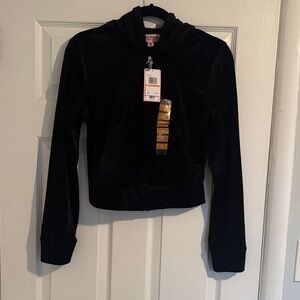 Juicy Couture Black Velour Set